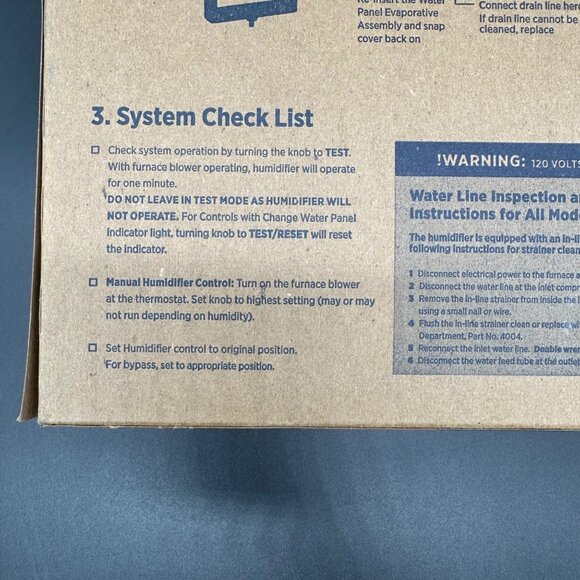 Aprilaire Water Panel Evaporator Humidifier Filter Stock No 35 Made In USA - Picture 7 of 7